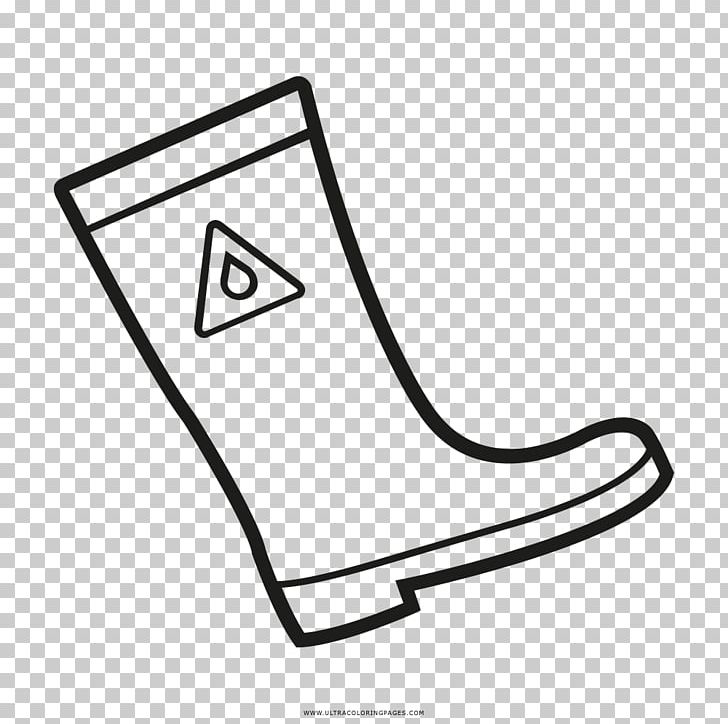 Coloring Book Wellington Boot Drawing Rain PNG, Clipart, Accessories, Angle, Area, Auto Part, Black Free PNG Download