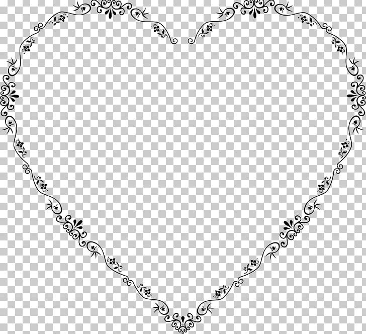Heart PNG, Clipart, Black And White, Body Jewelry, Chain, Clip Art, Computer Icons Free PNG Download