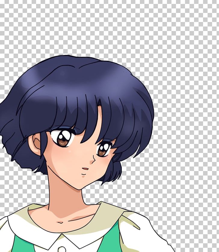 Lum Invader Akane Tendo Art Eye Hair PNG, Clipart, Ani, Art, Artist, Black Hair, Blue Free PNG Download