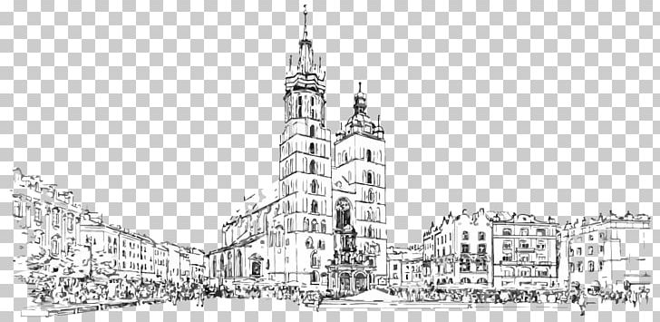 Main Square PNG, Clipart, Architecture, Artwork, Black And White, Building, Drawing Free PNG Download