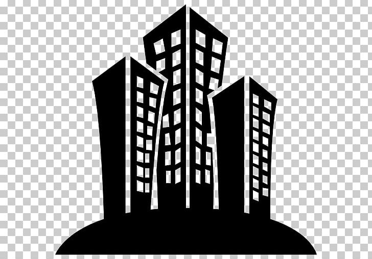 High-rise Building Computer Icons Architectural Engineering PNG, Clipart, Architectural Engineering, Architecture, Biurowiec, Black And White, Brand Free PNG Download