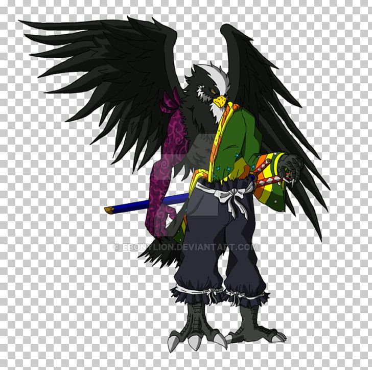 Tengu Demon Ebonylion Digimon Art PNG, Clipart, Action Figure, Action Toy Figures, Art, Artist, Beak Free PNG Download