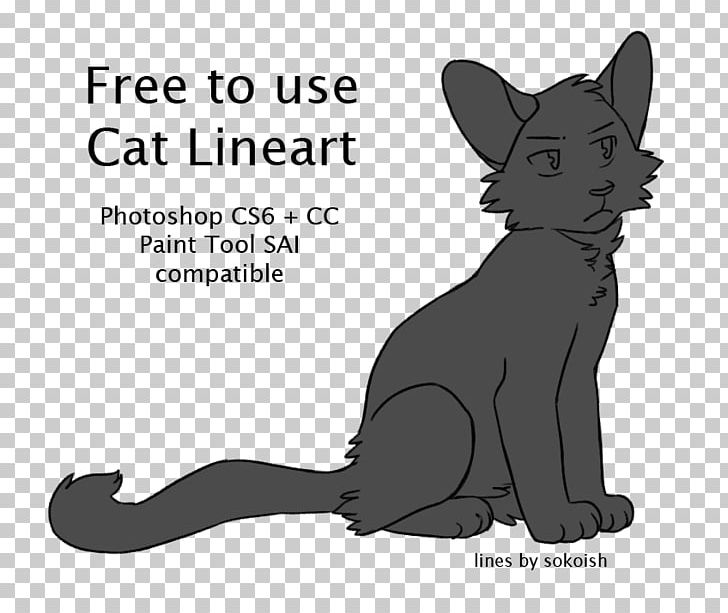 Whiskers Black Cat Dog Breed Puppy PNG, Clipart, Animals, Black, Black And White, Black Cat, Breed Free PNG Download