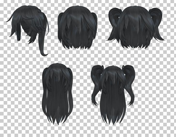 Black Hair Pigtail Hairstyle Long Hair PNG, Clipart, Art, Black, Black Hair, Canities, Carnivoran Free PNG Download
