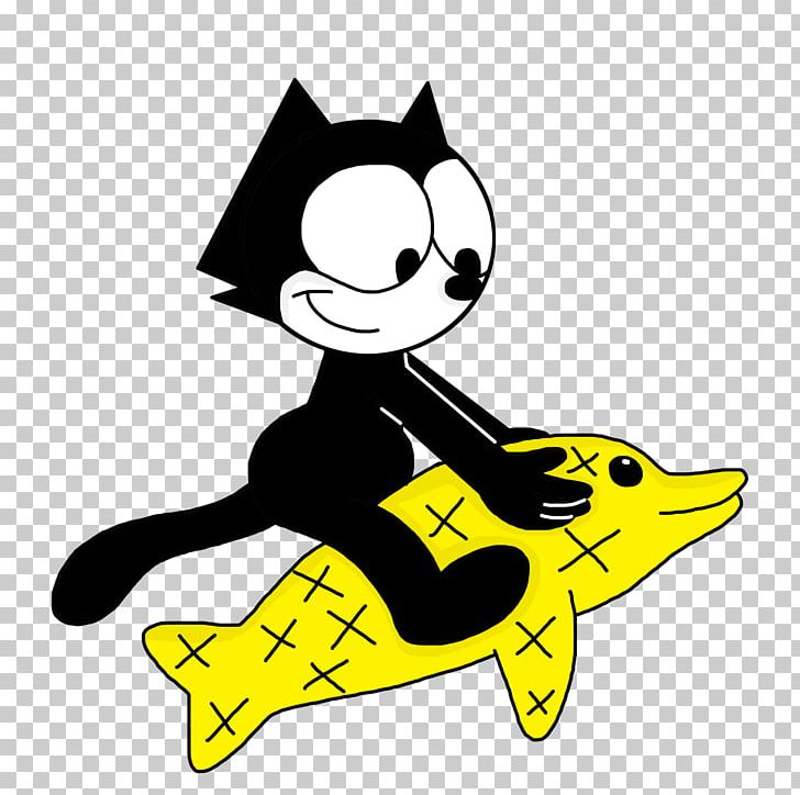 Felix The Cat Tail Cartoon Character PNG, Clipart, Animals, Art, Artwork, Black, Black And White Free PNG Download