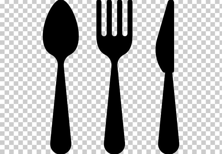 Knife Fork Spoon Kitchen Utensil Cutlery PNG, Clipart, Black And White, Computer Icons, Cutlery, Eating, Fork Free PNG Download