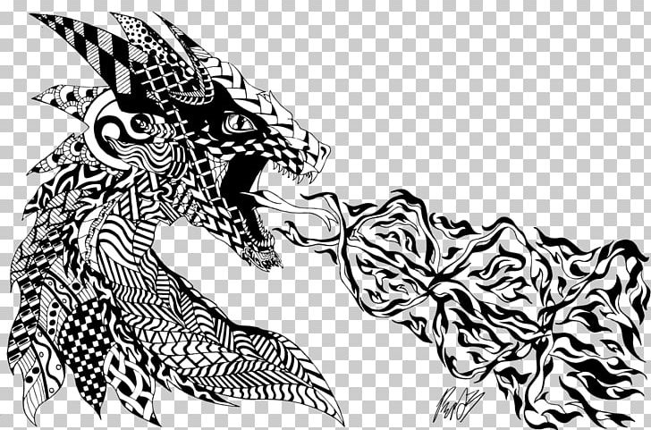 Dragon Horse Drawing Fire Breathing Line Art PNG, Clipart, Artwork, Big Cats, Bird, Carnivoran, Deviantart Free PNG Download