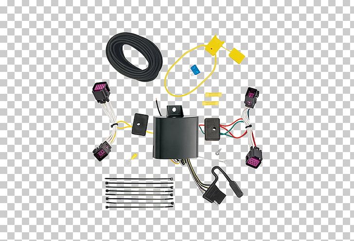 Car Electrical Connector Cable Harness Tow Hitch Adapter PNG, Clipart, Ac Power Plugs And Sockets, Adapter, Cable, Car, Electrical Connector Free PNG Download