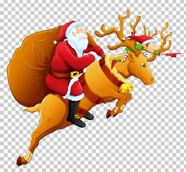 Santa Claus's Reindeer Santa Claus's Reindeer Christmas PNG, Clipart, Art, Christmas, Christmas Clipart, Christmas Elf, Christmas Ornament Free PNG Download