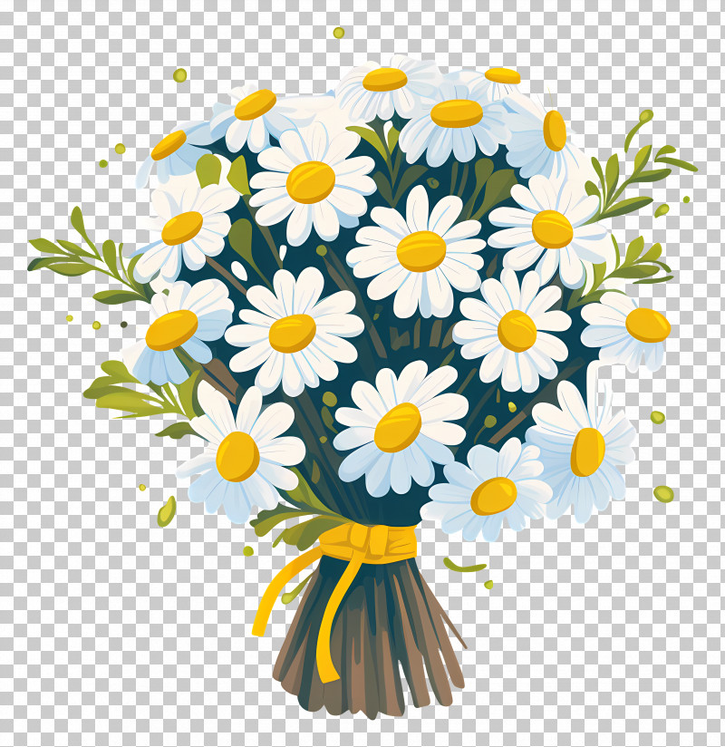 Daisy Bouquet - Fresh Daisy Bouquet PNG