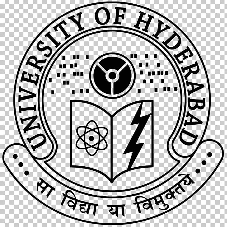 University Of Hyderabad Indian Institute Of Technology Hyderabad Ambedkar University Delhi Education PNG, Clipart, Area, Black And White, Brand, Circle, Doctor Of Philosophy Free PNG Download