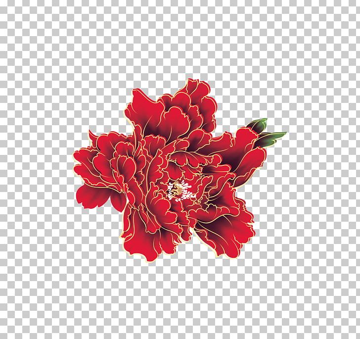 Red Moutan Peony PNG, Clipart, Artificial Flower, Chinese, Chinese Painting, Color Pencil, Colors Free PNG Download