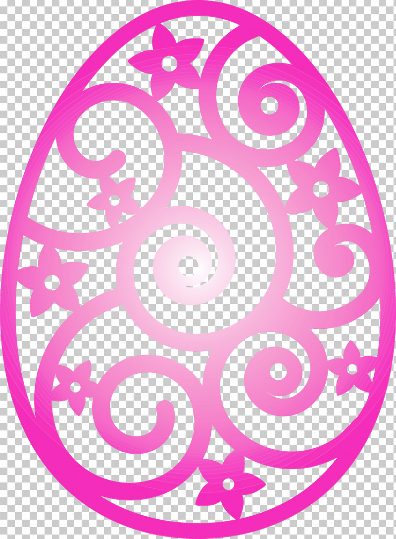 Pink Circle Pattern Magenta PNG, Clipart, Circle, Easter Day, Easter Floral Egg, Magenta, Paint Free PNG Download