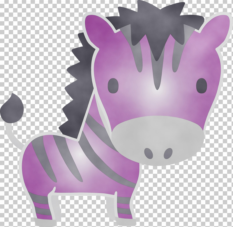 Cartoon Pink Purple Violet Snout PNG, Clipart, Animal Figure, Cartoon, Livestock, Paint, Pink Free PNG Download