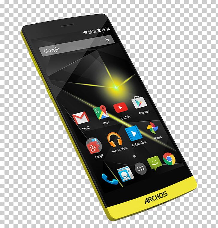 Archos Smartphone Telephone Android Secure Digital PNG, Clipart, Android, Android Lollipop, Archos, Cellular Network, Communication Device Free PNG Download