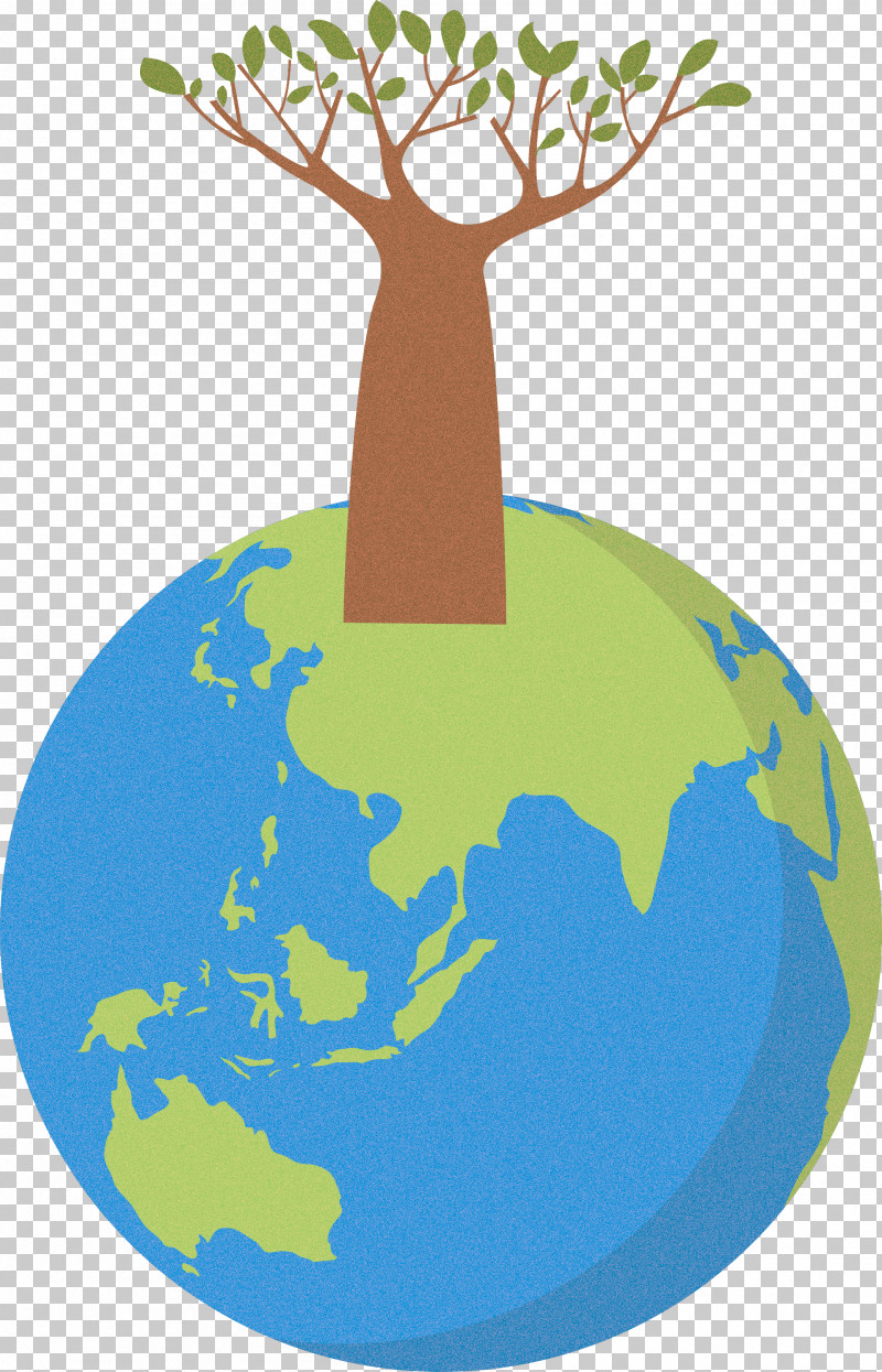 Earth Tree Go Green PNG, Clipart, Branch, Earth, Eco, Go Green, Leaf Free PNG Download