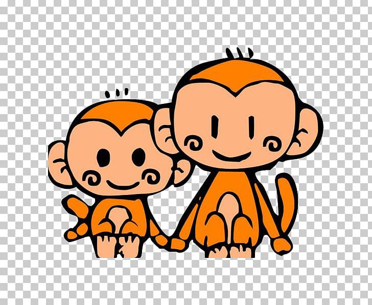 Monkey Cartoon PNG, Clipart, Animals, Area, Artwork, Brown, Cartoon Free PNG Download