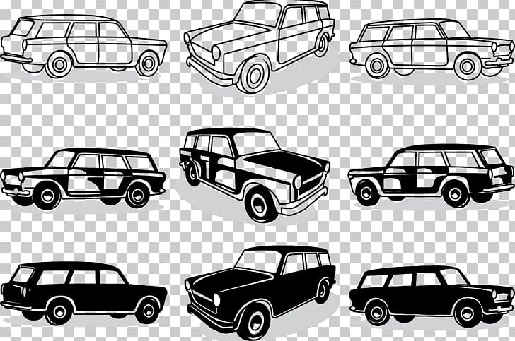 Hand-painted Car PNG, Clipart, Automotive Exterior, Black, Car, Compact Car, Design Free PNG Download