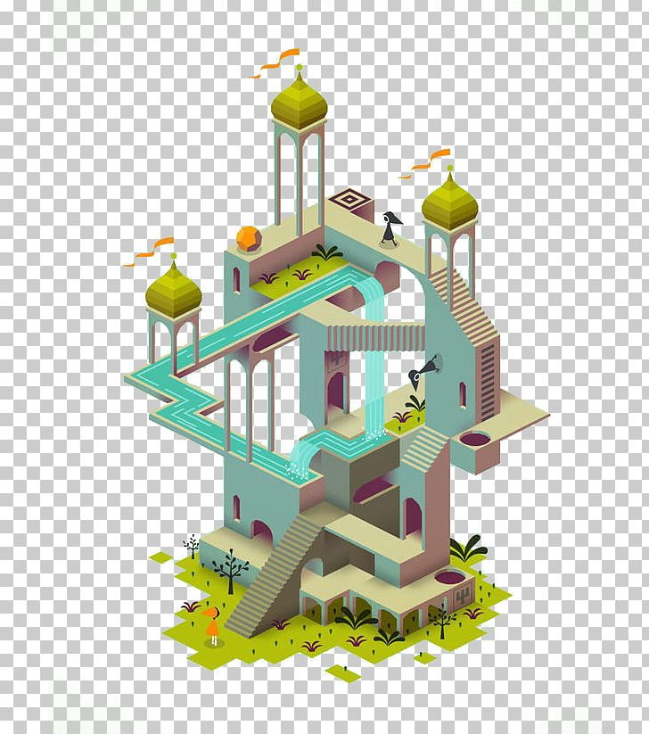 Monument Valley Video Game Ustwo Gameplay Png Clipart 3d Animation 3d Arrows 3d Buildings Architecture Art