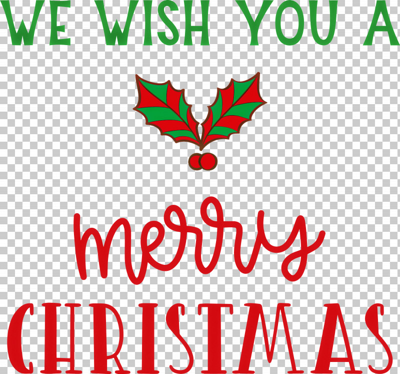 Merry Christmas Wish You A Merry Christmas PNG, Clipart, Biology, Flower, Leaf, Line, Logo Free PNG Download