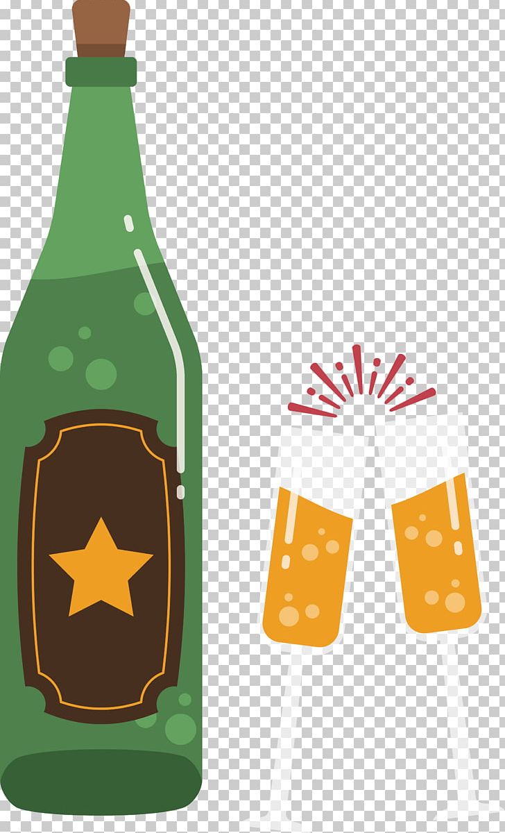 Champagne New Year Fireworks Illustration PNG, Clipart, Beer Bottle, Bottle, Broken Glass, Champagne, Chine Free PNG Download