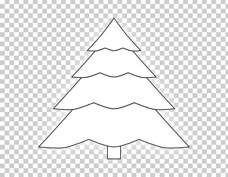 Christmas Tree Spruce Point Angle PNG, Clipart, Angle, Area, Art, Black, Black And White Free PNG Download