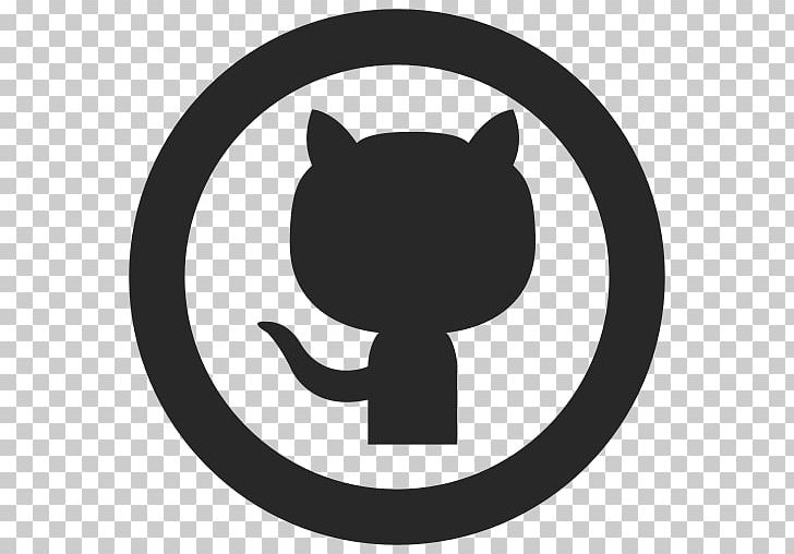 Computer Icons GitHub Social Media PNG Clipart Black Black And White Carnivoran Cat Cat