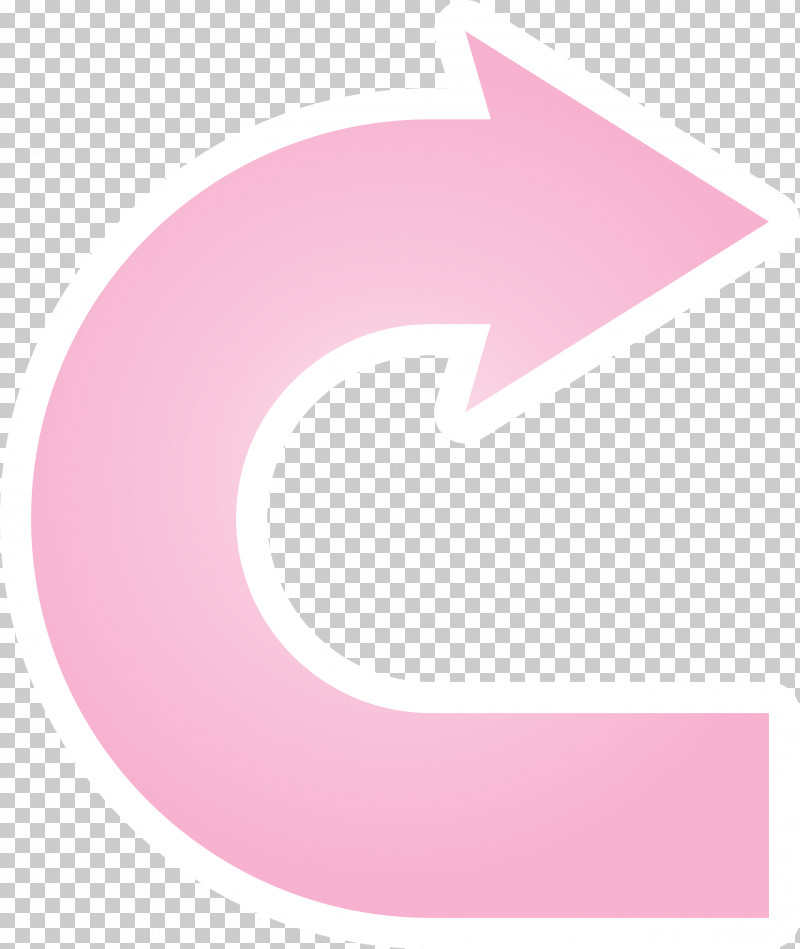 U Shaped Arrow PNG, Clipart, Circle, Logo, Material Property, Pink, Symbol Free PNG Download