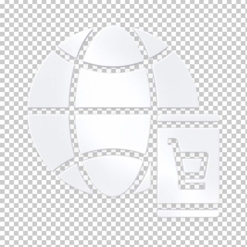 Global Icon Shopping Icon Commerce And Shopping Icon PNG, Clipart, Ball, Blackandwhite, Circle, Commerce And Shopping Icon, Emblem Free PNG Download