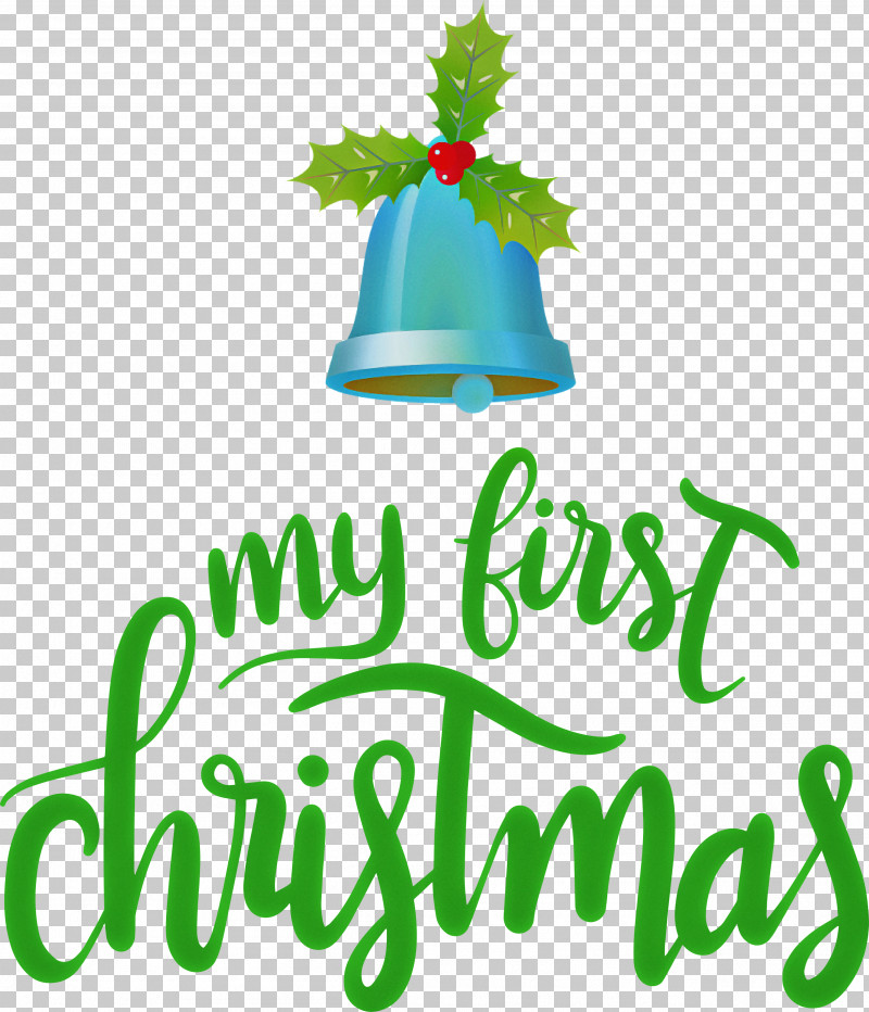 My First Christmas PNG, Clipart, Christmas Day, Christmas Ornament, Christmas Tree, Holiday, Logo Free PNG Download