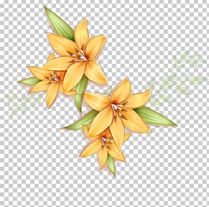 Flower Yellow Lilium Petal PNG, Clipart, Blue, Computer Icons, Cut Flowers, Download, Encapsulated Postscript Free PNG Download