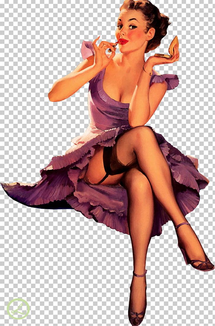 Pin-up Girl Retro Style Poster PNG, Clipart, Art, Brown Hair, Costume Design, Dancer, Decal Free PNG Download