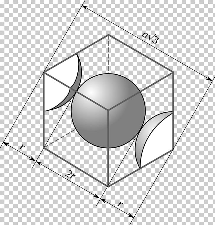 Crystal Structure Cube Cubic Crystal System PNG, Clipart, Angle, Area, Ball, Black And White, Circle Free PNG Download