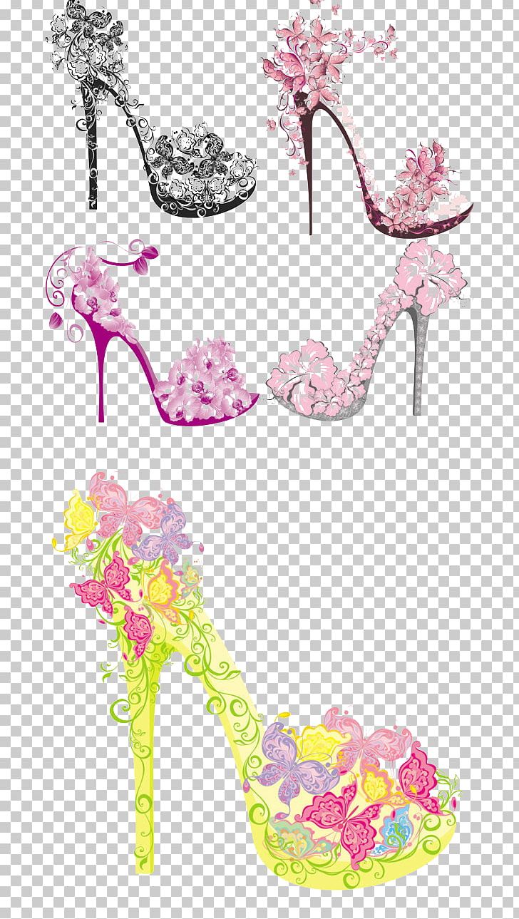 High-heeled Footwear Shoe PNG, Clipart, Accessories, Art, Boot, Branch, Court Shoe Free PNG Download