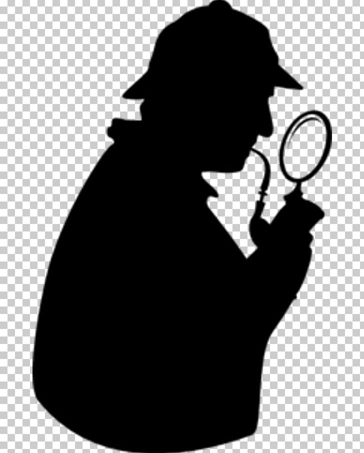 Sherlock Holmes Magnifying Glass Detective PNG, Clipart, Black And White, Consulting Detective, Detective, Document, Glass Free PNG Download