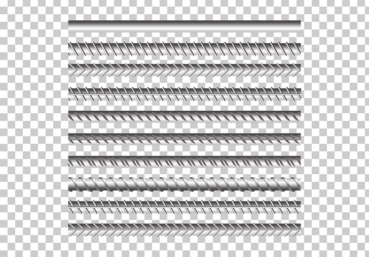 Steel Rebar Encapsulated PostScript PNG, Clipart, Angle, Background, Beam, Black, Black And White Free PNG Download