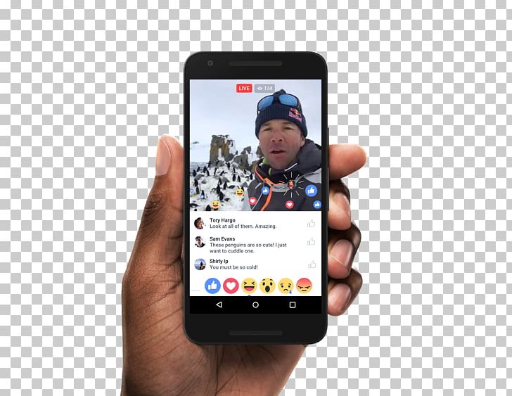Facebook Live YouTube Mobile Phones Streaming Media PNG, Clipart, Electronic Device, Electronics, Gadget, Mobile De, Mobile Phone Free PNG Download