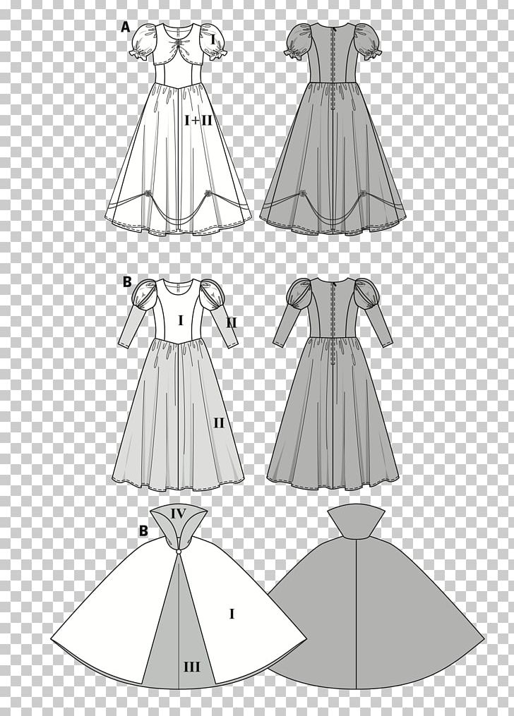 Burda Style Gown Dress Costume Pattern PNG, Clipart,  Free PNG Download