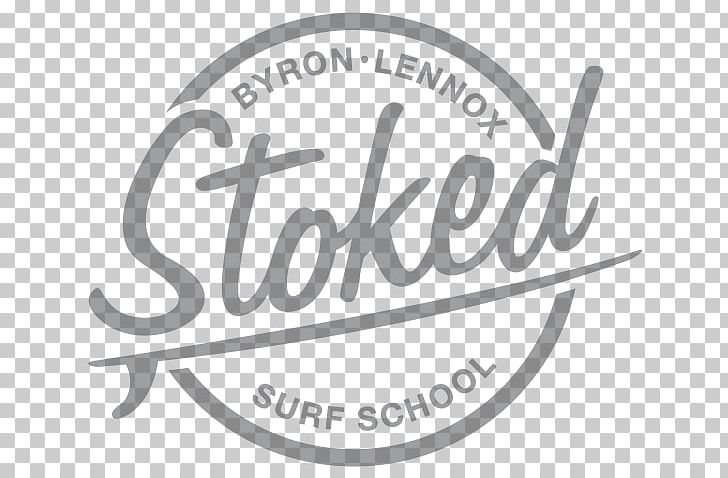 Stoked Surf School Logo Surfing Learning PNG, Clipart, Area, Black And White, Brand, Byron Bay, Education Free PNG Download