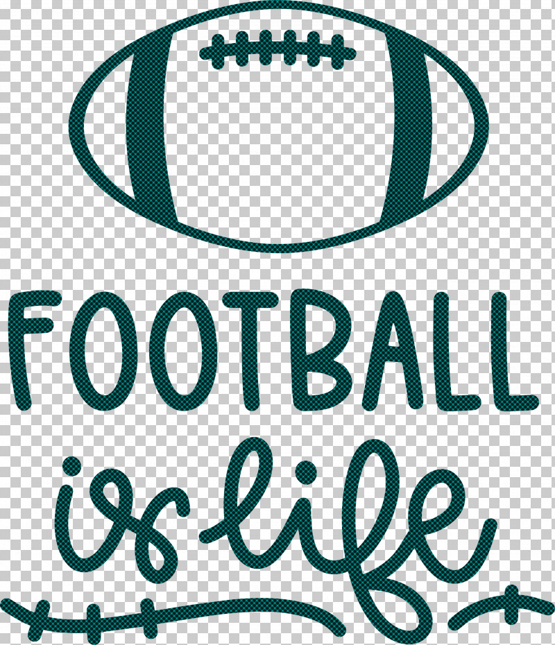 Football Is Life Football PNG, Clipart, Football, Geometry, Green, Line, Logo Free PNG Download
