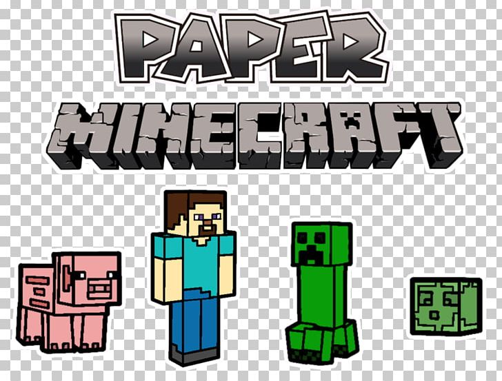 Lego Minecraft Paper Video Game Mod PNG, Clipart, Fictional Character, Games, Lego Minecraft, Line, Logo Free PNG Download