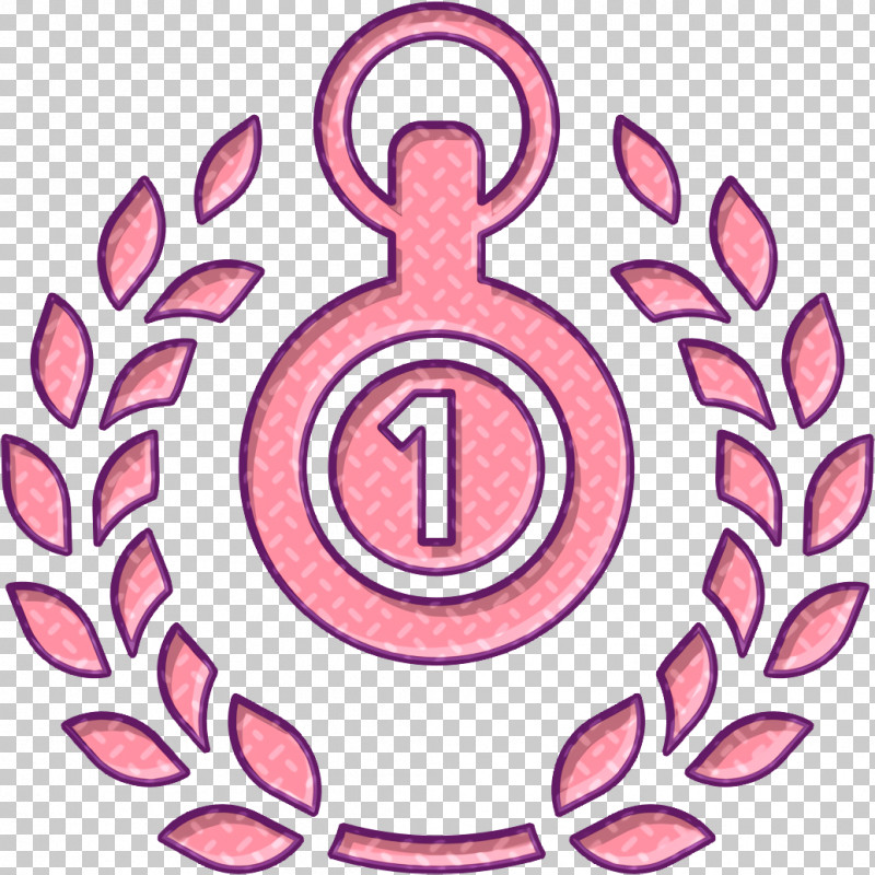 Medal Icon Winning Icon Wreath Icon PNG, Clipart, Geometry, Line, Mathematics, Medal Icon, Meter Free PNG Download