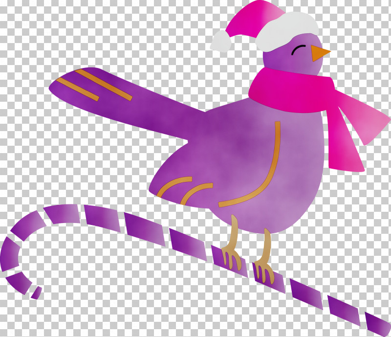 Bird Violet Purple Pink Water Bird PNG, Clipart, Bird, Cartoon Bird, Christmas Bird, Paint, Pink Free PNG Download
