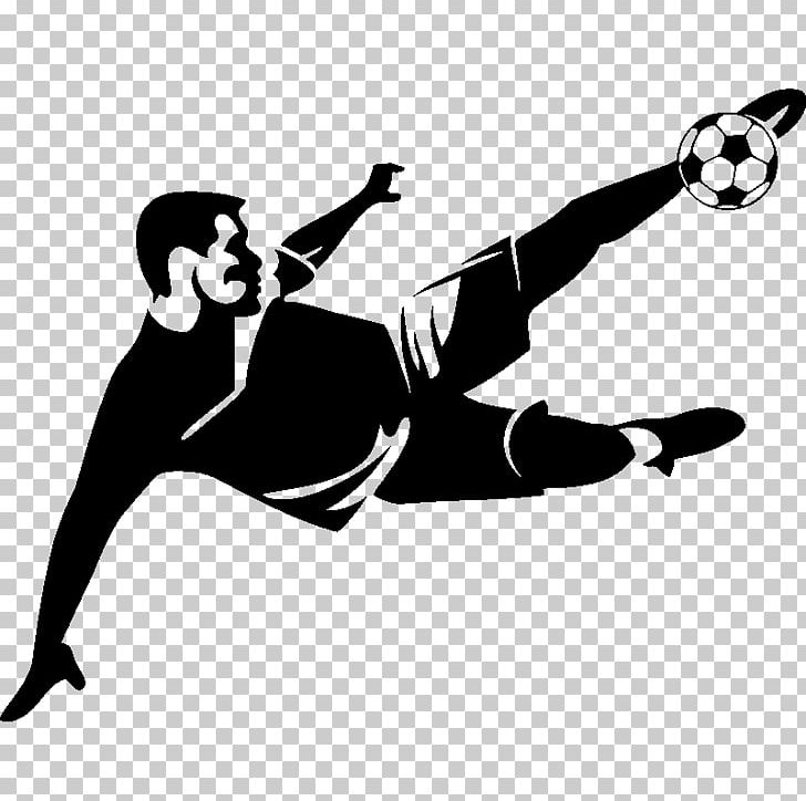 Sticker Football Player Volley Wall Decal PNG, Clipart, Angle, Antoine Griezmann, Arm, Ball, Black Free PNG Download
