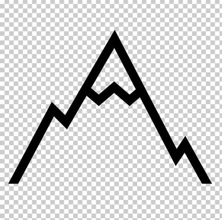 Computer Icons Mountain PNG, Clipart, Angle, Area, Black, Black And White, Brand Free PNG Download