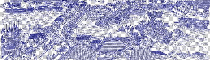 Along The River During The Qingming Festival Chinese Painting PNG, Clipart, Atmosphere, Blue, Chinese Style, Computer Wallpaper, Desktop Wallpaper Free PNG Download
