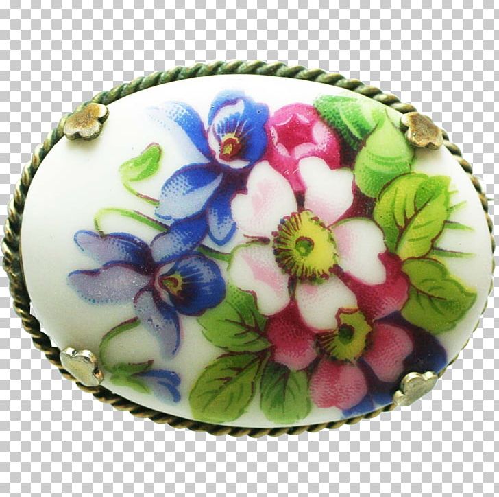 Limoges Ceramic Flower Brooch France PNG, Clipart, Brooch, Ceramic, Dishware, Flower, France Free PNG Download