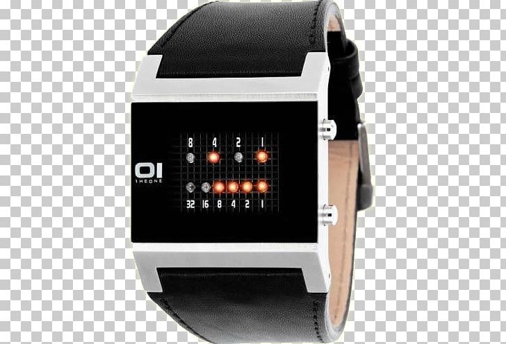 Binary Clock Watch Dial Quartz Clock PNG, Clipart, Accessories, Binary Clock, Black Leather Strap, Brand, Clock Free PNG Download