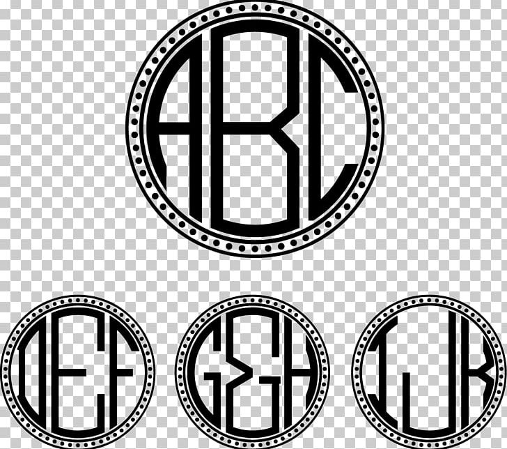 Monogram Decal PNG, Clipart, Area, Autocad Dxf, Black And White, Brand, Circle Free PNG Download