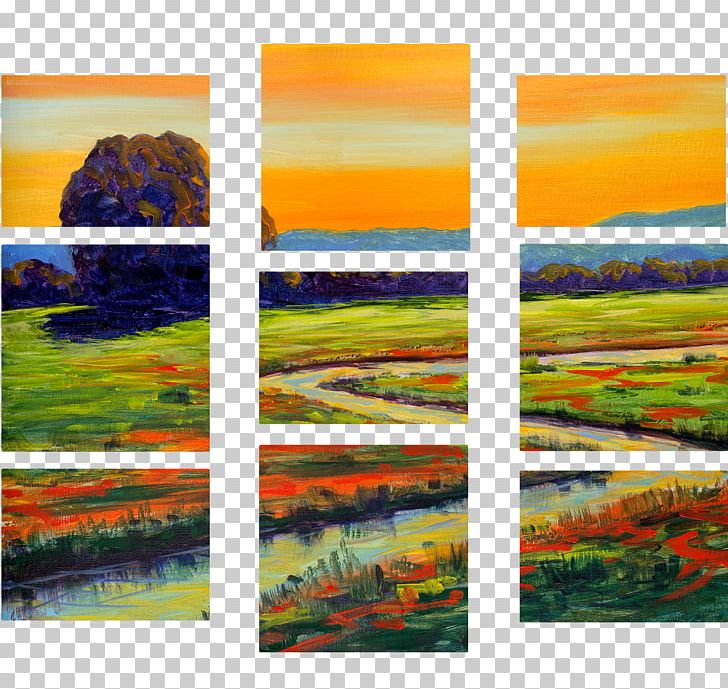 Painting Acrylic Paint Landscape Modern Art PNG, Clipart, Acrylic Paint, Acrylic Resin, Art, Artwork, Checkerboard Border Free PNG Download